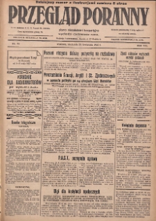 Przegląd Poranny: pismo niezależne i bezpartyjne 1927.04.24 R.7 Nr93