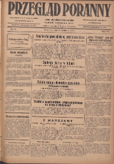 Przegląd Poranny: pismo niezależne i bezpartyjne 1927.04.29 R.7 Nr97