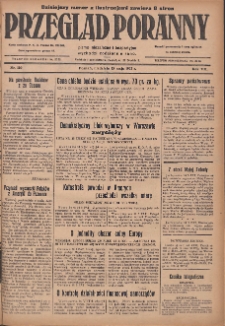 Przegląd Poranny: pismo niezależne i bezpartyjne 1927.05.15 R.7 Nr110