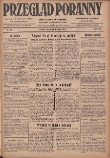 Przegląd Poranny: pismo niezależne i bezpartyjne 1927.05.19 R.7 Nr113