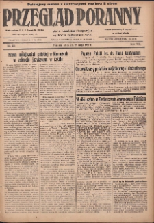 Przegląd Poranny: pismo niezależne i bezpartyjne 1927.05.29 R.7 Nr121