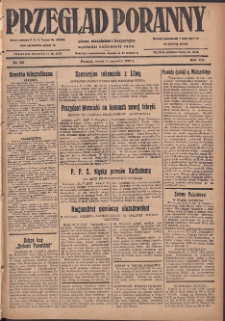 Przegląd Poranny: pismo niezależne i bezpartyjne 1927.06.01 R.7 Nr123