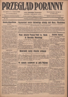 Przegląd Poranny: pismo niezależne i bezpartyjne 1927.06.09 R.7 Nr129