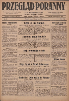 Przegląd Poranny: pismo niezależne i bezpartyjne 1927.06.09 R.7 Nr131