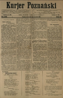 Kurier Poznański 1907.09.11 R.2 nr208