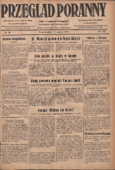 Przegląd Poranny: pismo niezależne i bezpartyjne 1927.06.18 R.7 Nr136