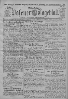 Posener Tageblatt 1914.03.09 Jg.53 Nr114