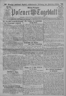 Posener Tageblatt 1914.03.09 Jg.53 Nr114