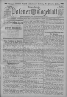 Posener Tageblatt 1914.03.17 Jg.53 Nr127