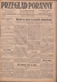 Przegląd Poranny: pismo niezależne i bezpartyjne 1927.07.16 R.7 Nr158