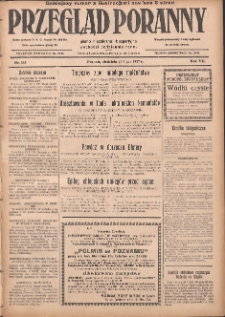 Przegląd Poranny: pismo niezależne i bezpartyjne 1927.07.24 R.7 Nr165