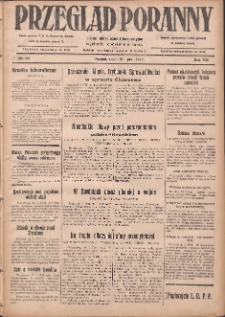 Przegląd Poranny: pismo niezależne i bezpartyjne 1927.07.27 R.7 Nr167