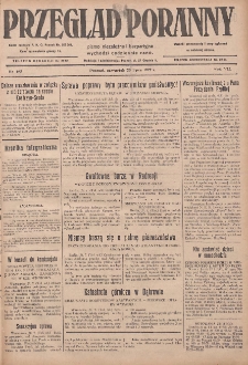 Przegląd Poranny: pismo niezależne i bezpartyjne 1927.07.28 R.7 Nr168