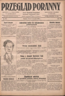 Przegląd Poranny: pismo niezależne i bezpartyjne 1927.08.09 R.7 Nr178