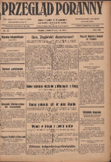 Przegląd Poranny: pismo niezależne i bezpartyjne 1927.08.13 R.7 Nr182