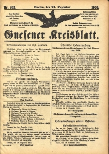 Gnesener Kreisblatt 1905.12.21 Nr102