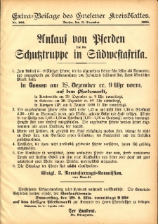 Extra-Beilage zum Gnesener Kreisblattes 1905.12.21 Nr102