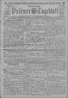 Posener Tageblatt 1914.03.25 Jg.53 Nr141