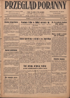 Przegląd Poranny: pismo niezależne i bezpartyjne 1927.08.14 R.7 Nr183