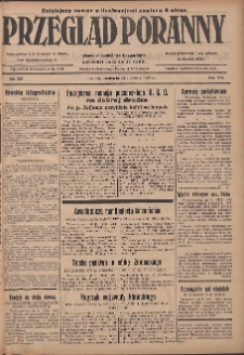 Przegląd Poranny: pismo niezależne i bezpartyjne 1927.08.21 R.7 Nr188