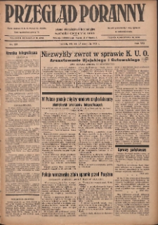 Przegląd Poranny: pismo niezależne i bezpartyjne 1927.08.23 R.7 Nr189