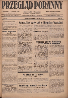 Przegląd Poranny: pismo niezależne i bezpartyjne 1927.09.01 R.7 Nr197