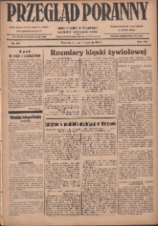 Przegląd Poranny: pismo niezależne i bezpartyjne 1927.09.03 R.7 Nr199
