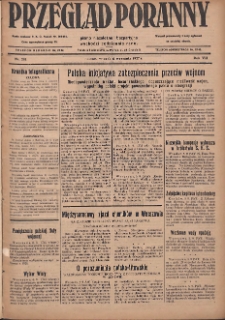 Przegląd Poranny: pismo niezależne i bezpartyjne 1927.09.06 R.7 Nr201