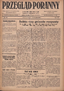 Przegląd Poranny: pismo niezależne i bezpartyjne 1927.09.15 R.7 Nr209
