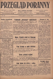 Przegląd Poranny: pismo niezależne i bezpartyjne 1927.09.23 R.7 Nr216