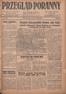 Przegląd Poranny: pismo niezależne i bezpartyjne 1927.10.04 R.7 Nr225