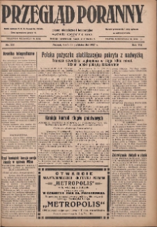 Przegląd Poranny: pismo niezależne i bezpartyjne 1927.10.19 R.7 Nr238