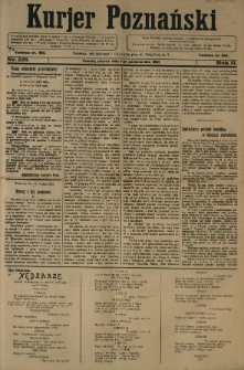 Kurier Poznański 1907.10.01 R.2 nr225