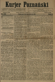 Kurier Poznański 1907.10.04 R.2 nr228