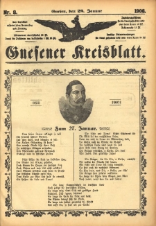 Gnesener Kreisblatt 1906.01.28 Nr8