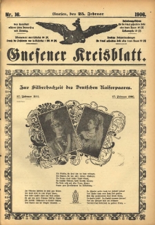 Gnesener Kreisblatt 1906.02.25 Nr16
