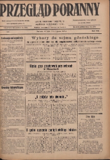 Przegląd Poranny: pismo niezależne i bezpartyjne 1927.11.15 R.7 Nr260
