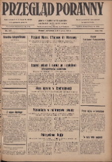 Przegląd Poranny: pismo niezależne i bezpartyjne 1927.11.17 R.7 Nr262