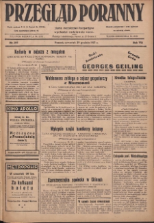 Przegląd Poranny: pismo niezależne i bezpartyjne 1927.12.29 R.7 Nr295