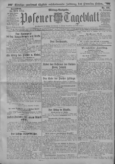 Posener Tageblatt 1914.04.25 Jg.53 Nr192