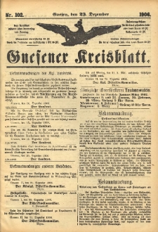 Gnesener Kreisblatt 1906.12.23 Nr102
