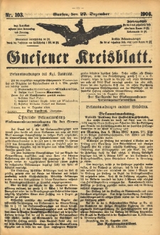 Gnesener Kreisblatt 1906.12.27 Nr103