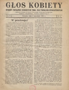 Głos Kobiety 1934.09.01 R.4 Nr9