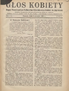 Głos Kobiety 1934.10.01 R.4 Nr10