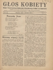 Głos Kobiety 1936.08.01 R.6 Nr8