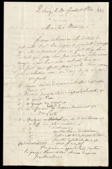 Listy od Piquinal Auguste