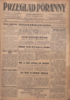 Przegląd Poranny: pismo niezależne i bezpartyjne 1928.01.01 R.8 Nr1