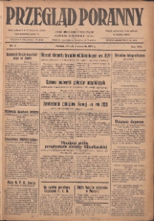 Przegląd Poranny: pismo niezależne i bezpartyjne 1928.01.03 R.8 Nr2