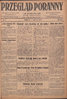 Przegląd Poranny: pismo niezależne i bezpartyjne 1928.01.18 R.8 Nr14