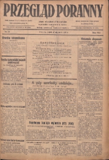 Przegląd Poranny: pismo niezależne i bezpartyjne 1928.01.27 R.8 Nr22